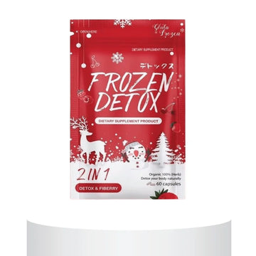 Frozen Detox dietary Supplement 2 in 1 [ Detox and Fiberry]