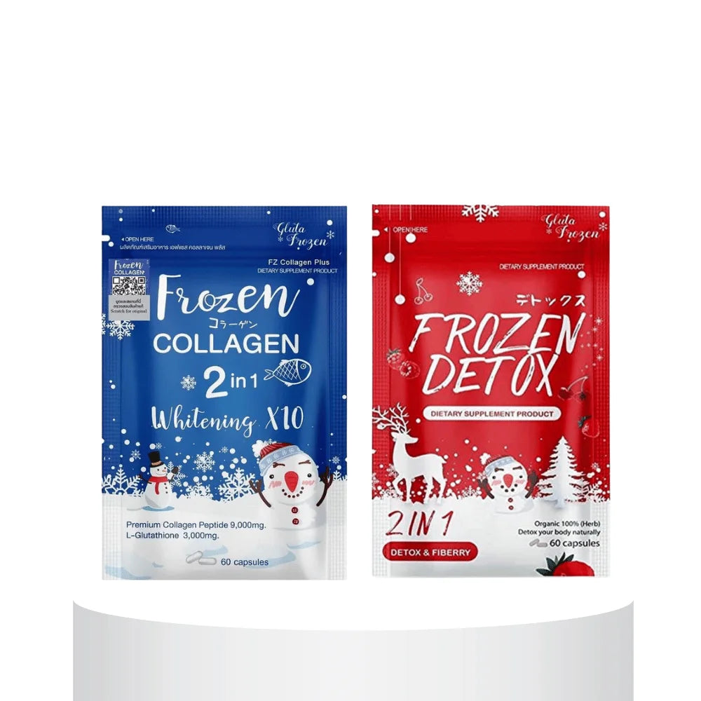 Frozen Collagen X Frozen Detox Bundle (2 Packets)